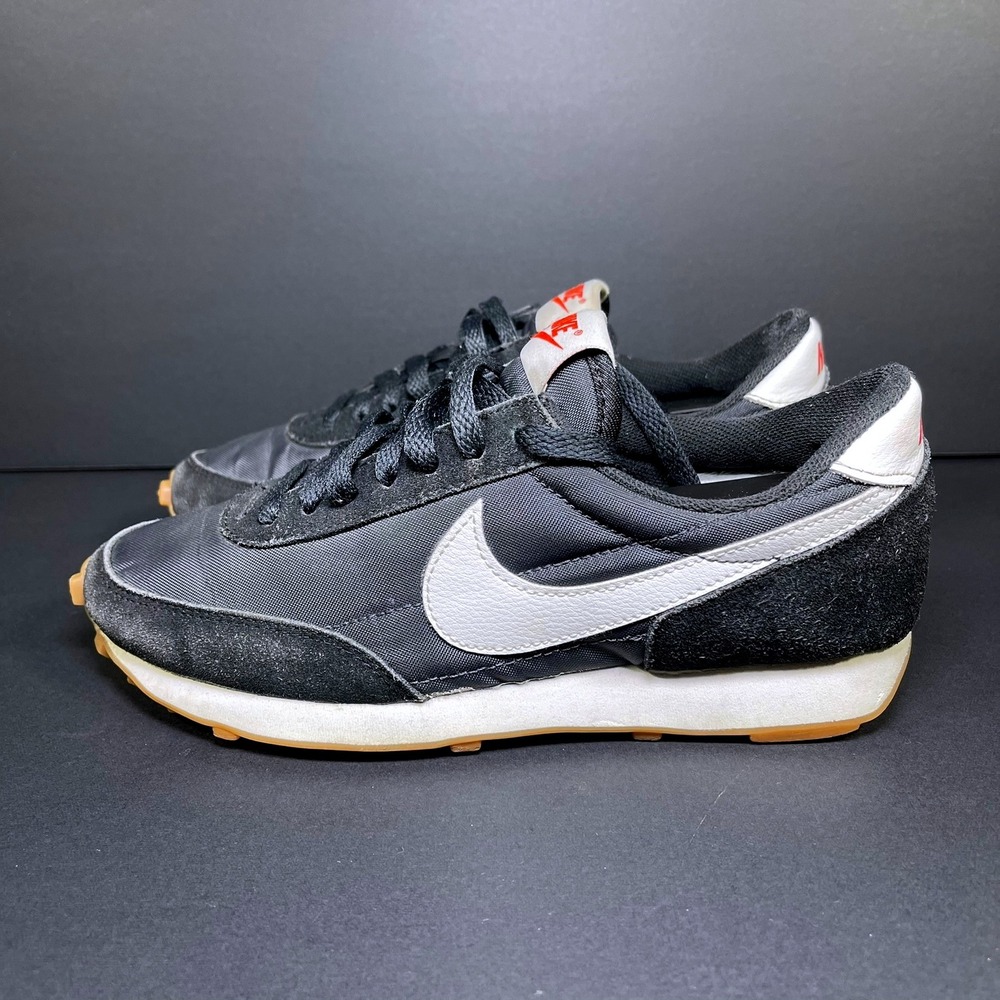 Nike Daybreak Sneakers Women's Size 6‎ Black White Orange Running Shoes